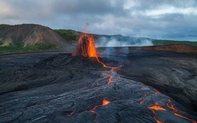 Les différentes éruptions du Piton de la Fournaise à travers le temps